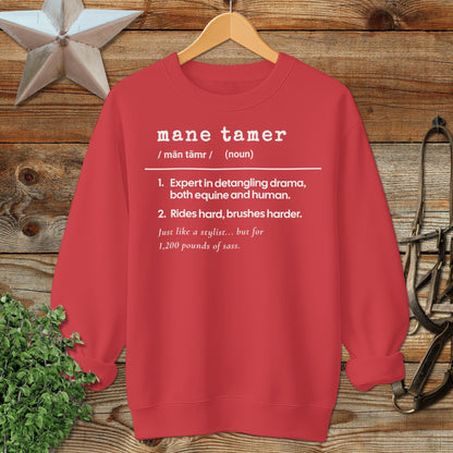 Mane Tamer Definition Sweatshirt