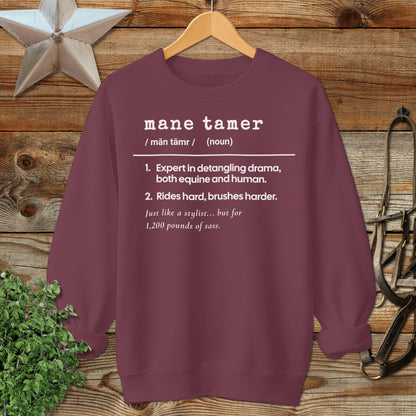 Mane Tamer Definition Sweatshirt