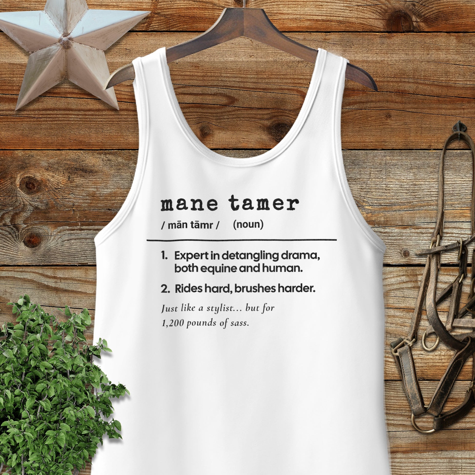 Mane Tamer Definition Tank Top