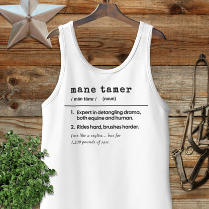 Mane Tamer Definition Tank Top