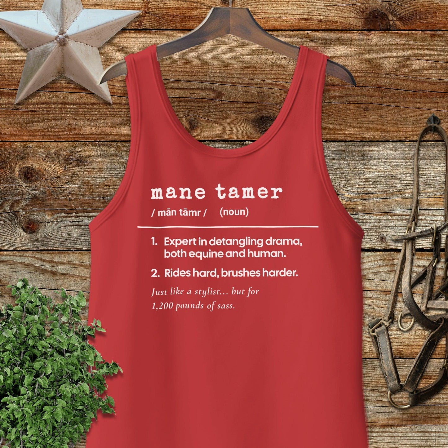 Mane Tamer Definition Tank Top