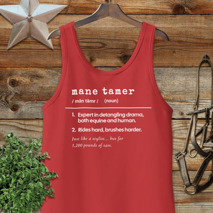 Mane Tamer Definition Tank Top