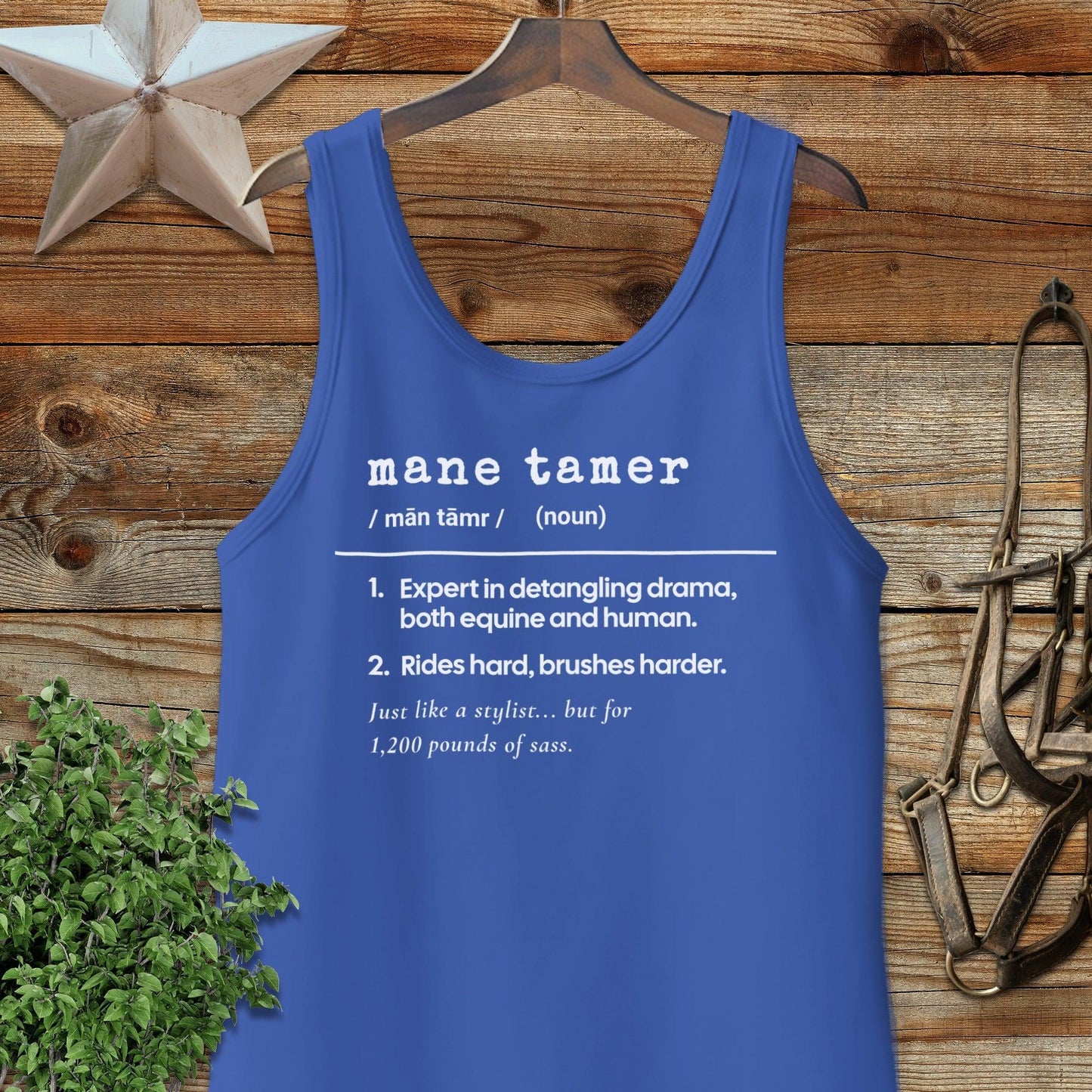 Mane Tamer Definition Tank Top