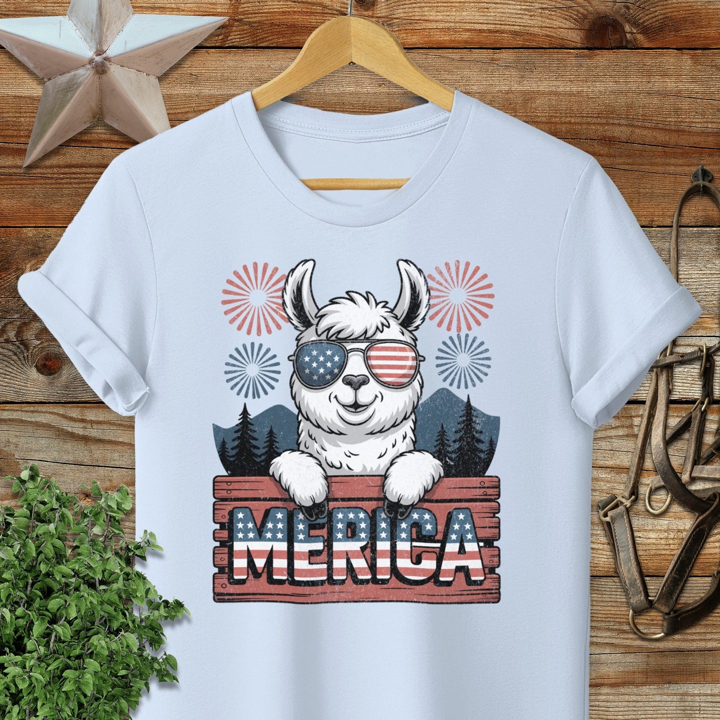 Merica Alpaca T-shirt
