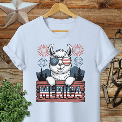 Merica Alpaca T-shirt