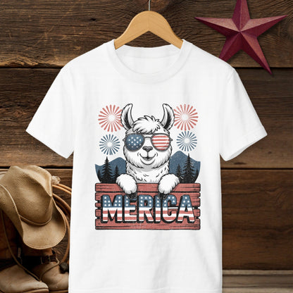 Merica Alpaca T-shirt (Youth)