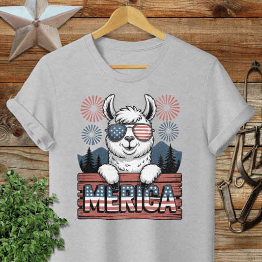 Merica Alpaca T-shirt