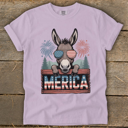 Merica Donkey Signature Tee