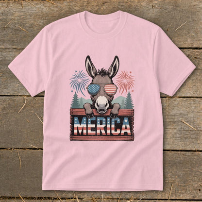 Merica Donkey Youth Tee