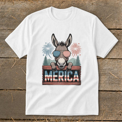Merica Donkey Youth Tee