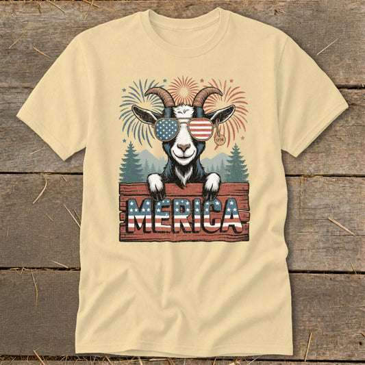 Merica Goat Classic Tee