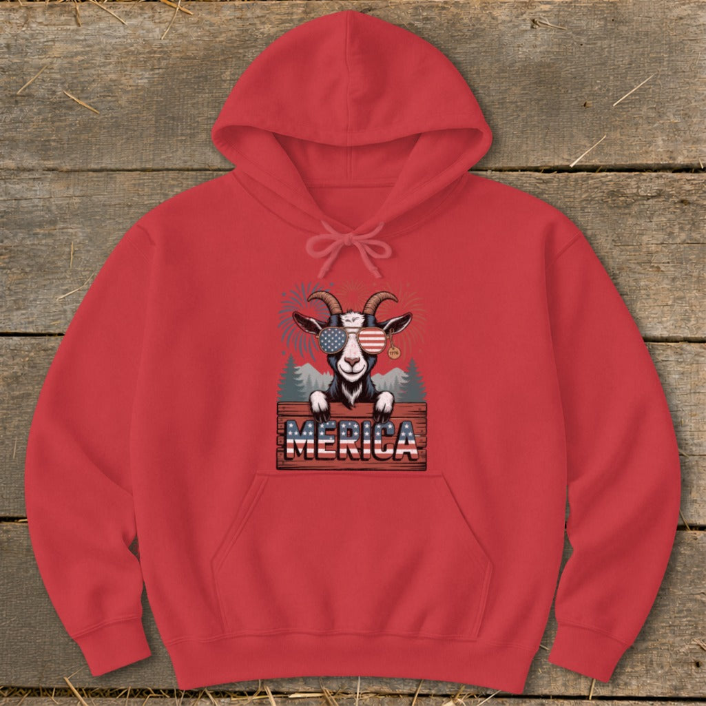 Merica Goat Hoodie