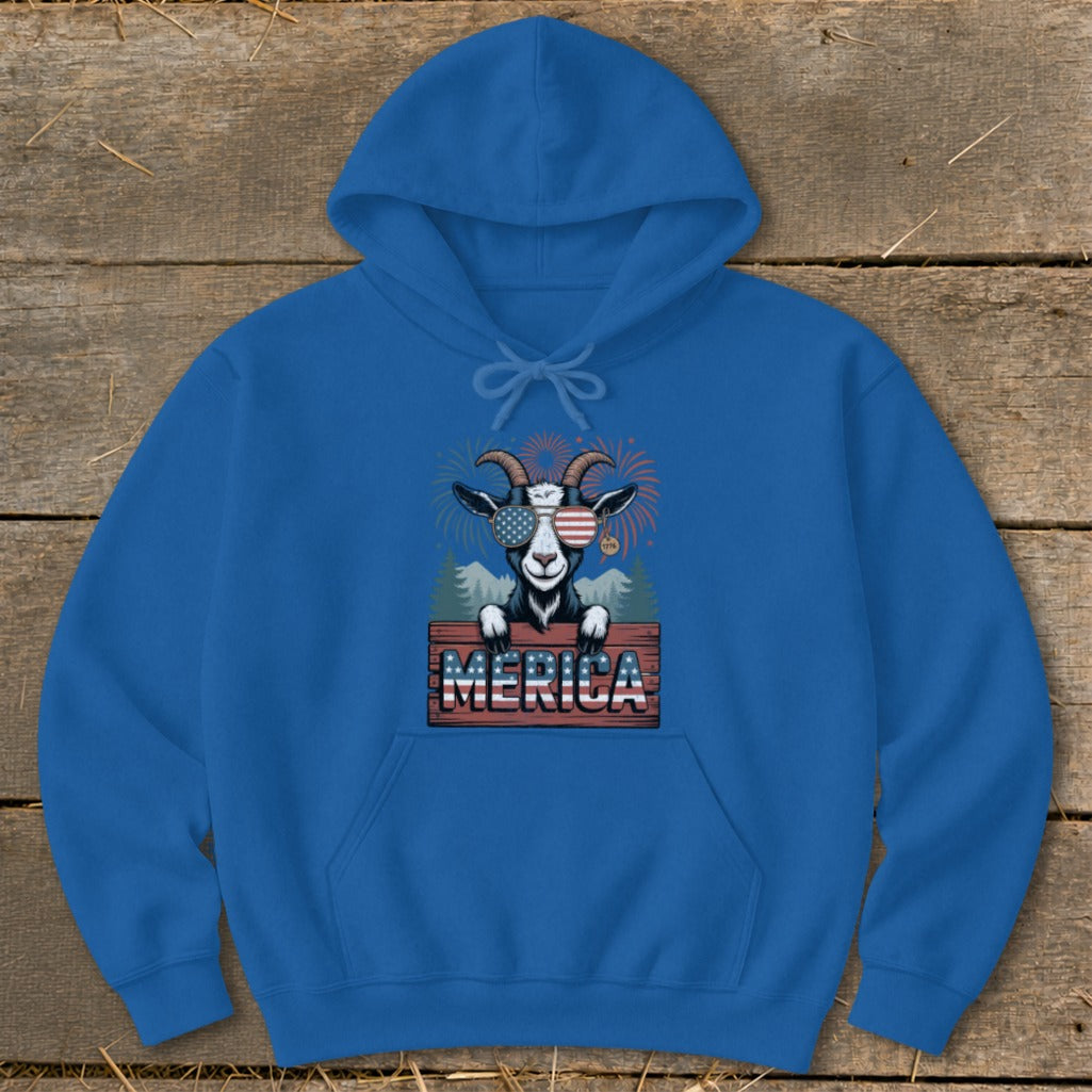 Merica Goat Hoodie