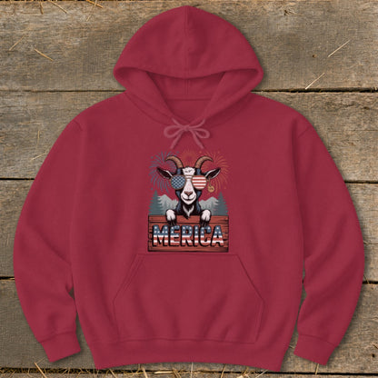 Merica Goat Hoodie