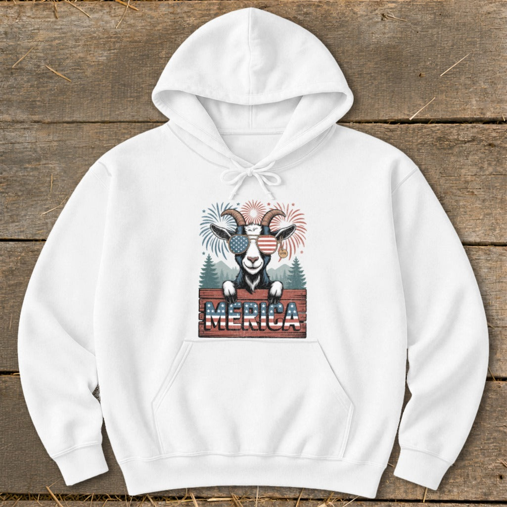 Merica Goat Hoodie