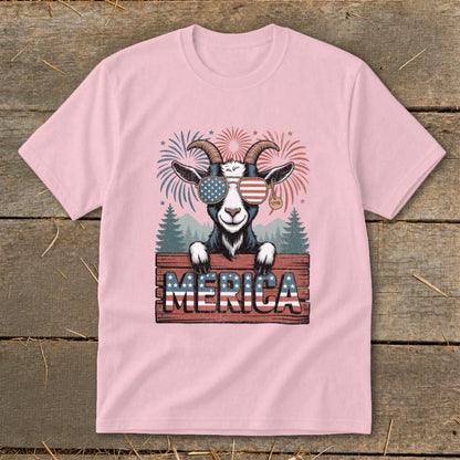 Merica Goat Youth Tee