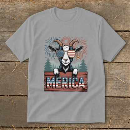 Merica Goat Youth Tee