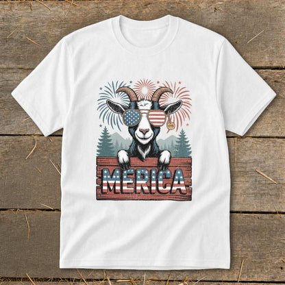 Merica Goat Youth Tee