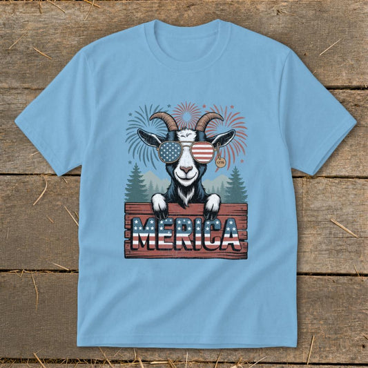 Merica Goat Youth Tee