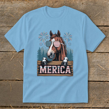 Merica Horse Youth Tee