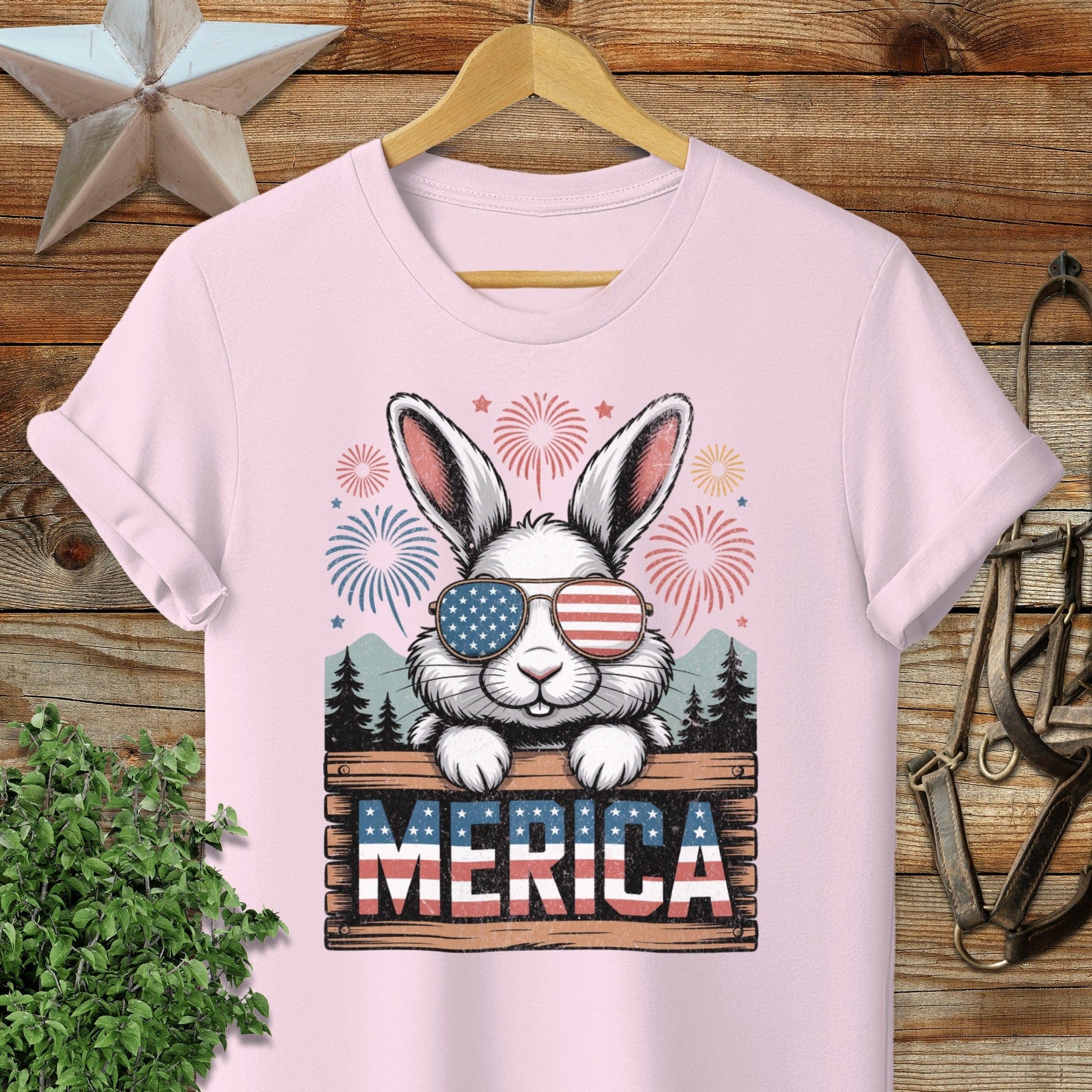 Merica Rabbit T-Shirt