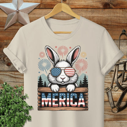 Merica Rabbit T-shirt
