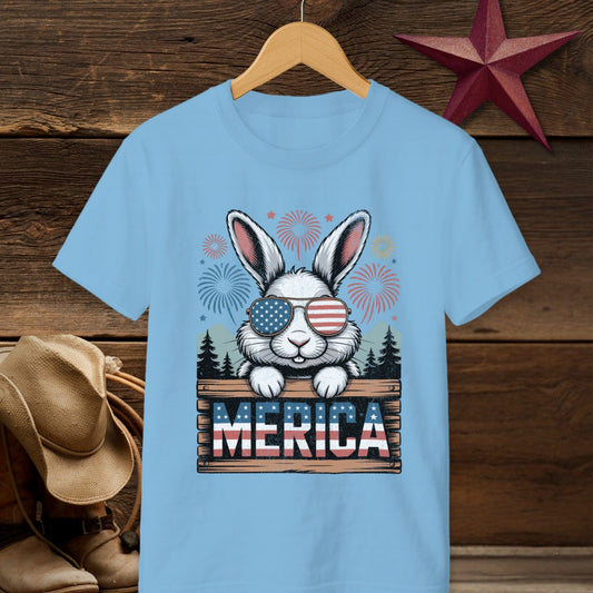 Merica Rabbit T-shirt (Youth)
