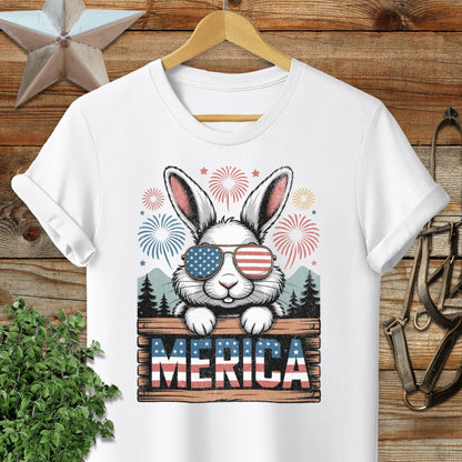 Merica Rabbit T-shirt