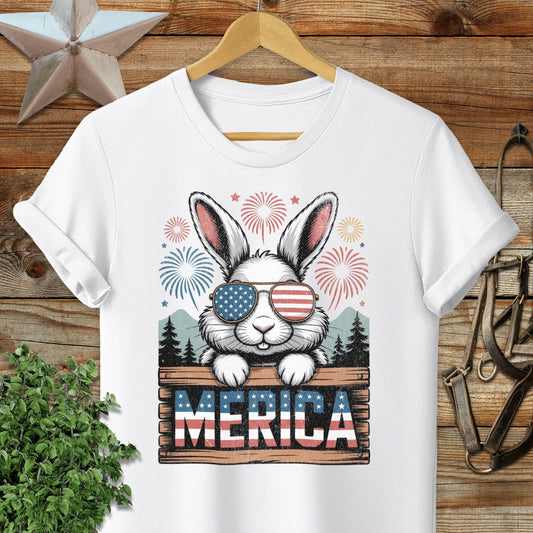 Merica Rabbit T-shirt