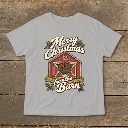 Merry Christmas from the Barn Infant Tee