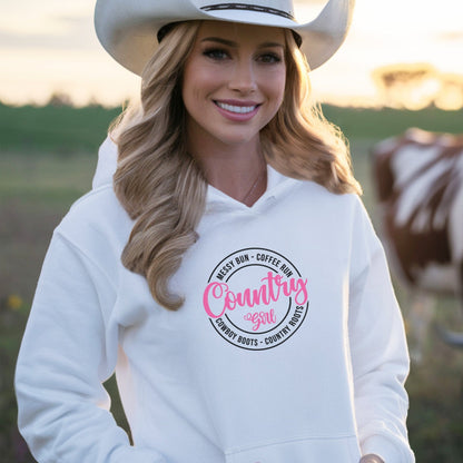 Messy Bun Coffee Run Hoodie