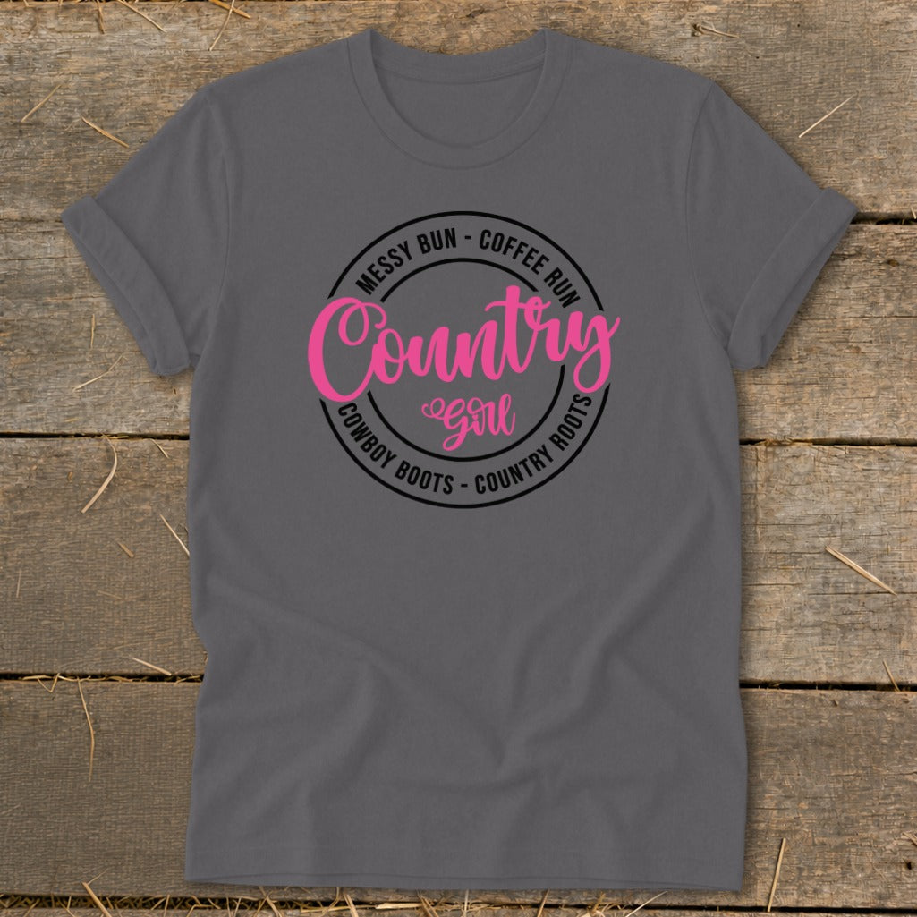Messy Bun Coffee Run Softstyle Tee