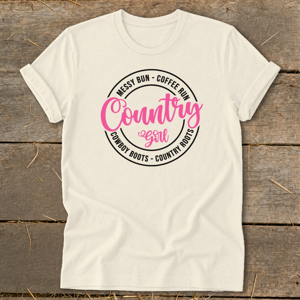 Messy Bun Coffee Run Softstyle Tee