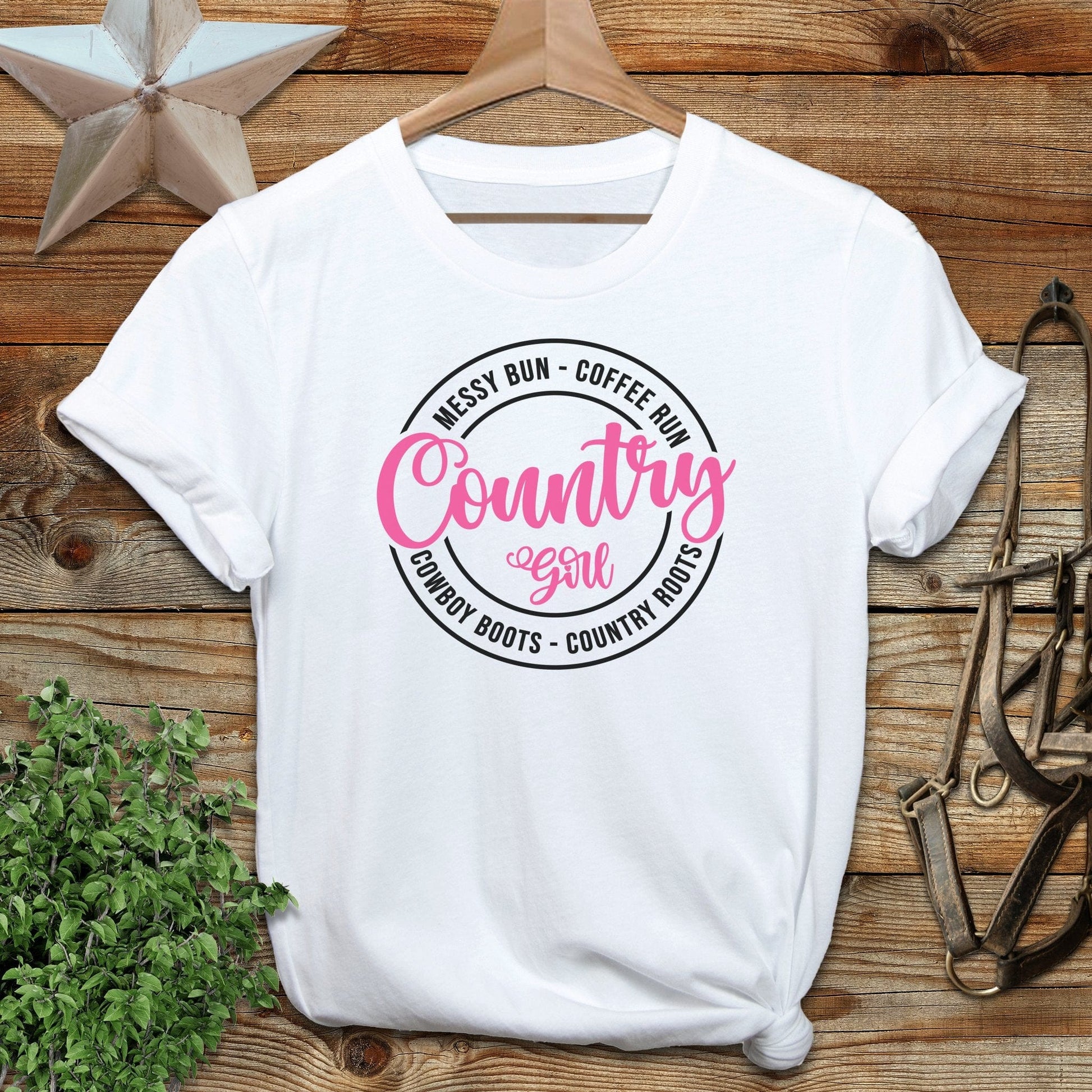 Messy Bun Coffee Run T-shirt