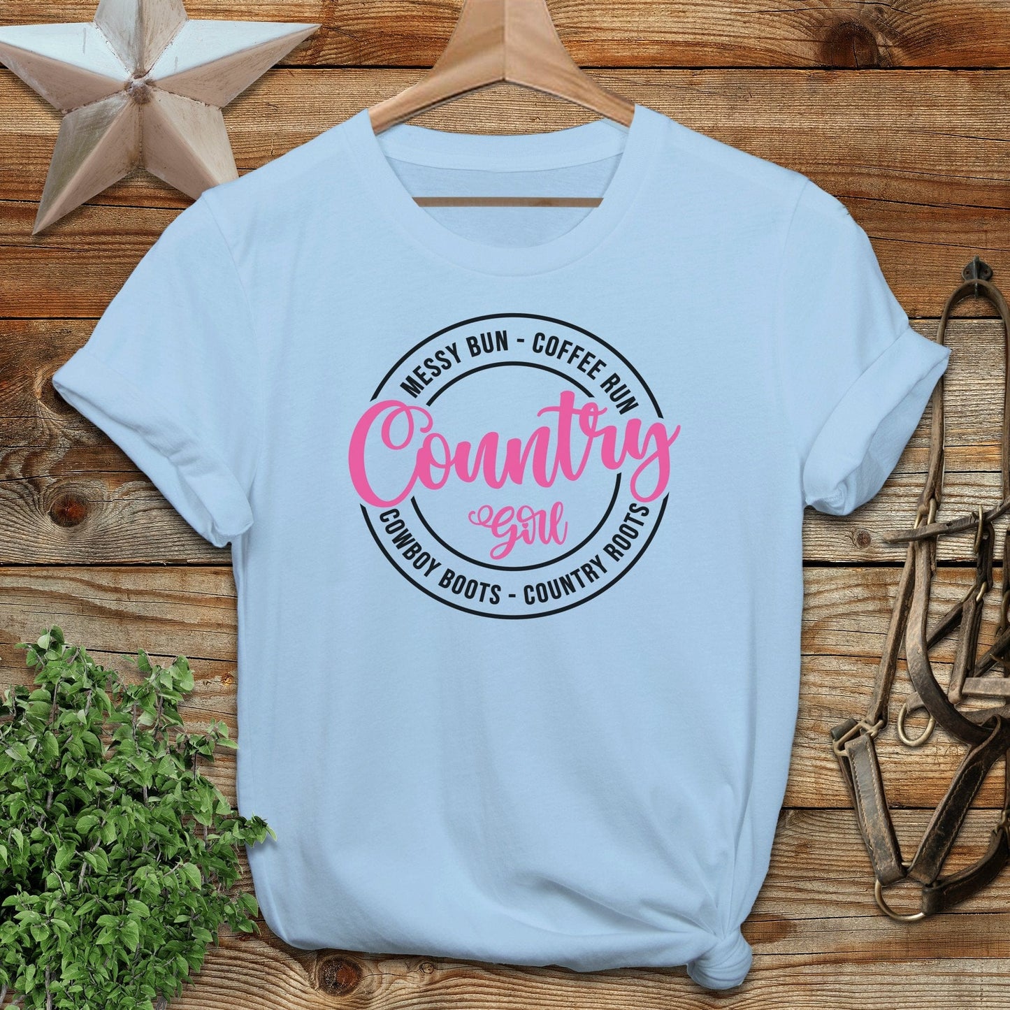Messy Bun Coffee Run T-shirt