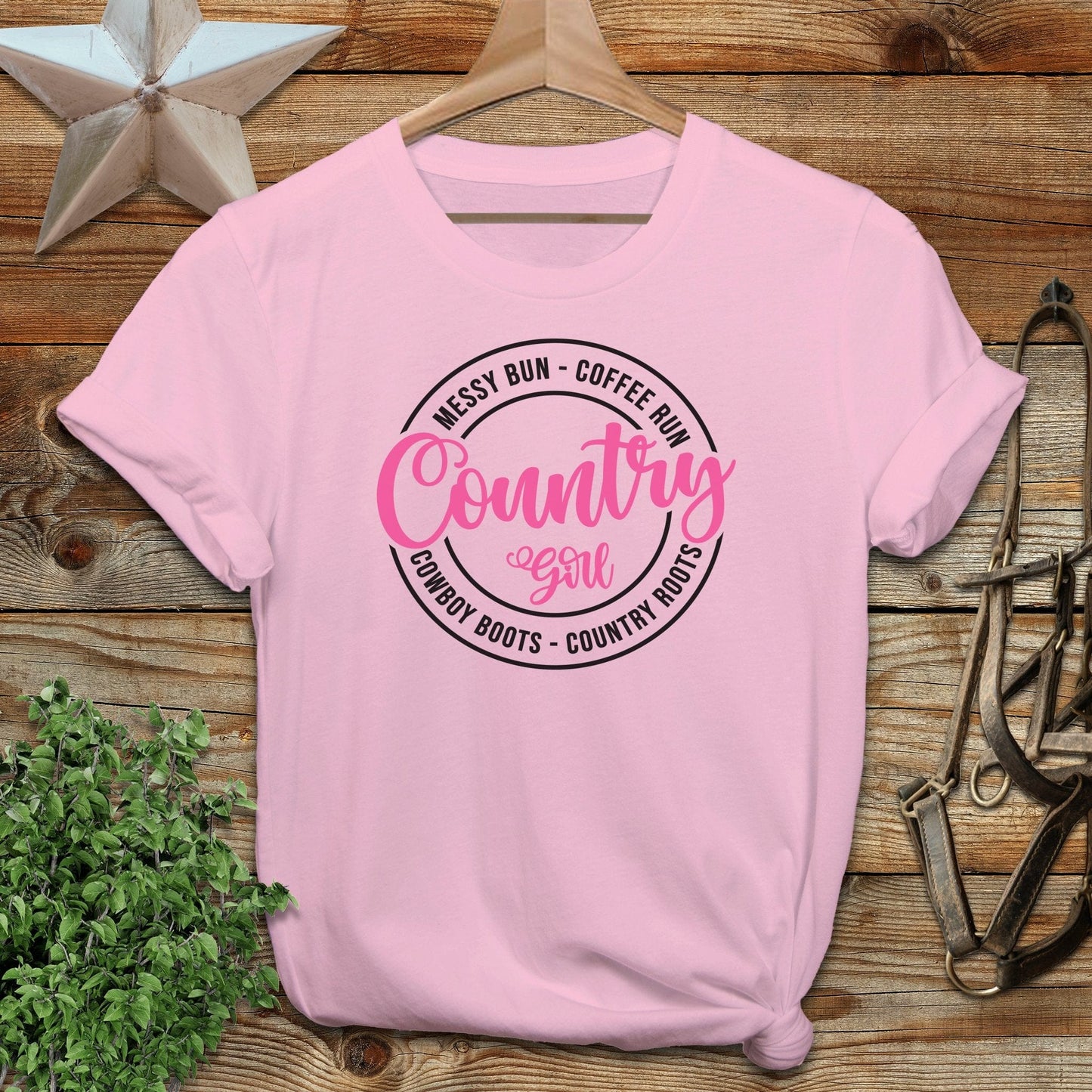 Messy Bun Coffee Run T-shirt