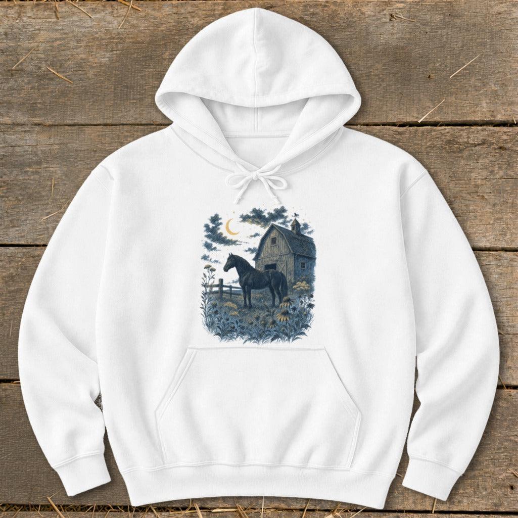 Midnight Barn Hoodie