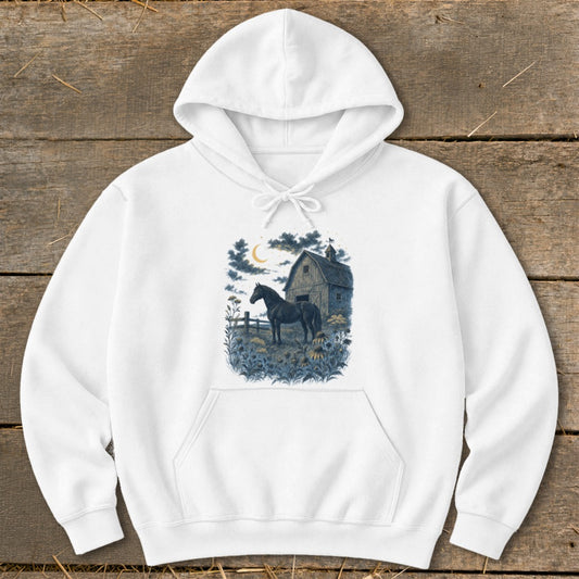 Midnight Barn Hoodie
