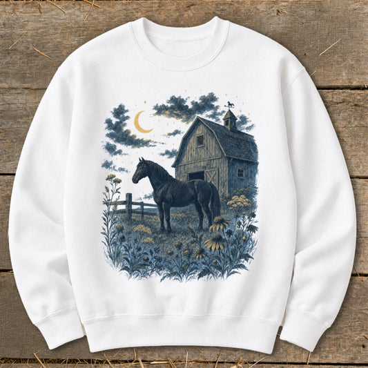 Midnight Barn Sweatshirt