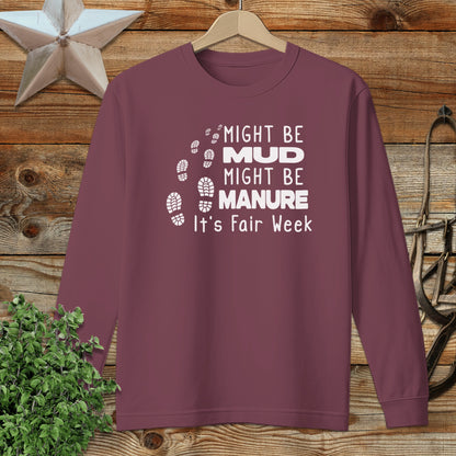 Might be Mud Long Sleeve Tee