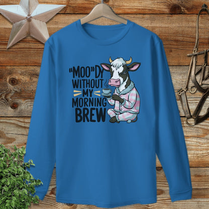 Moody Morning Brew Long Sleeve Tee