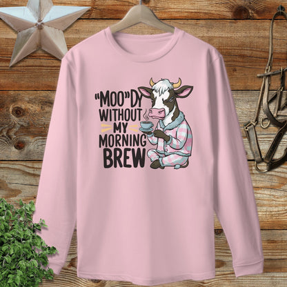 Moody Morning Brew Long Sleeve Tee