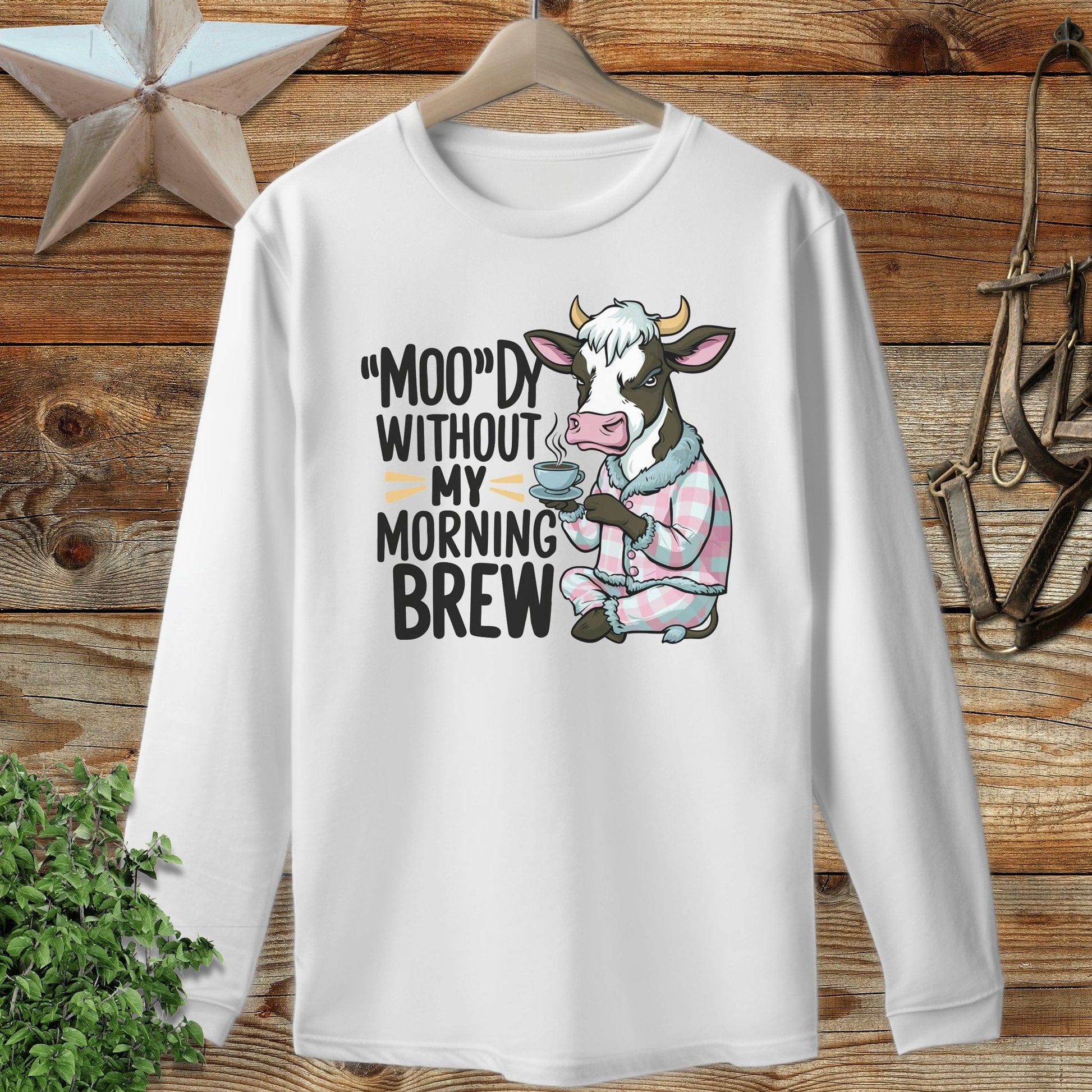 Moody Morning Brew Long Sleeve Tee