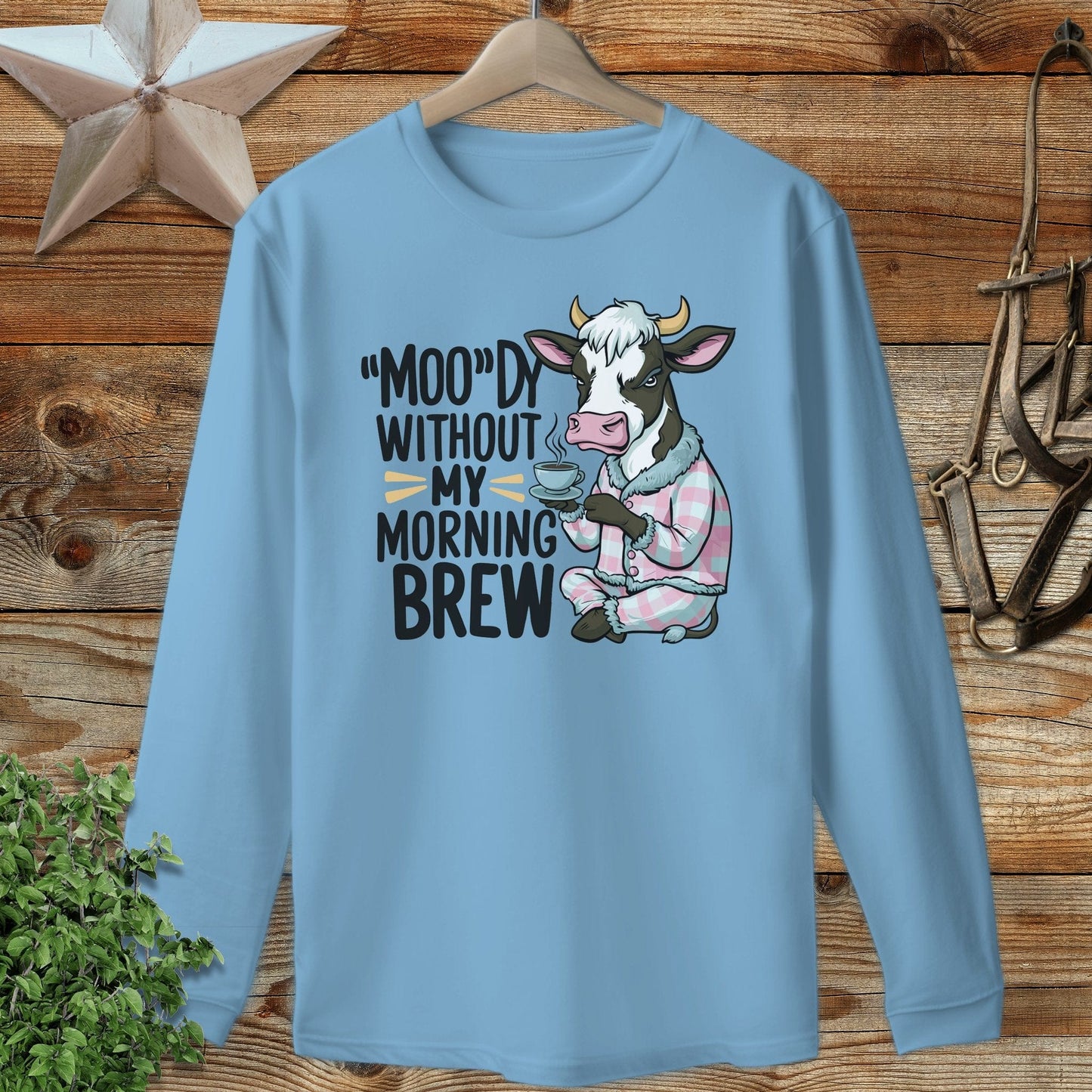 Moody Morning Brew Long Sleeve Tee