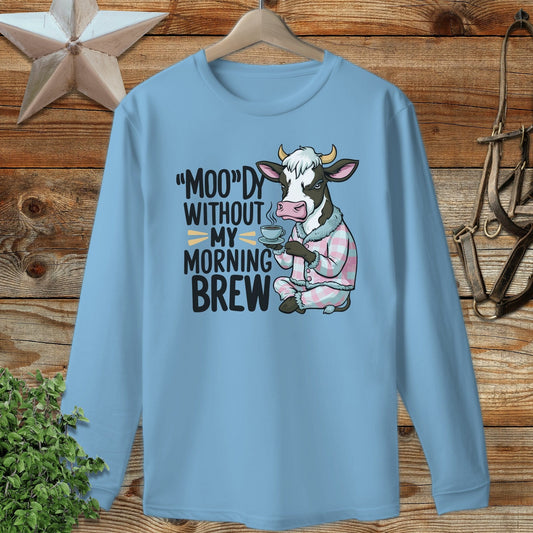 Moody Morning Brew Long Sleeve Tee