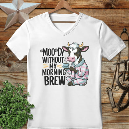 Moody Morning Brew V-neck