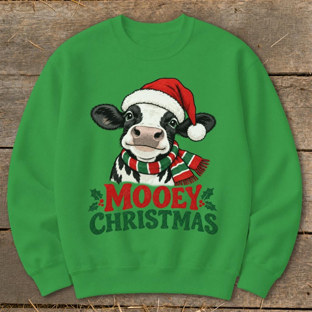 Mooey Christmas Sweatshirt