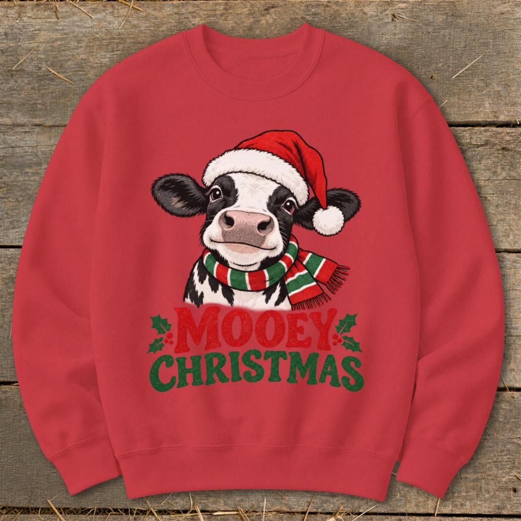Mooey Christmas Sweatshirt