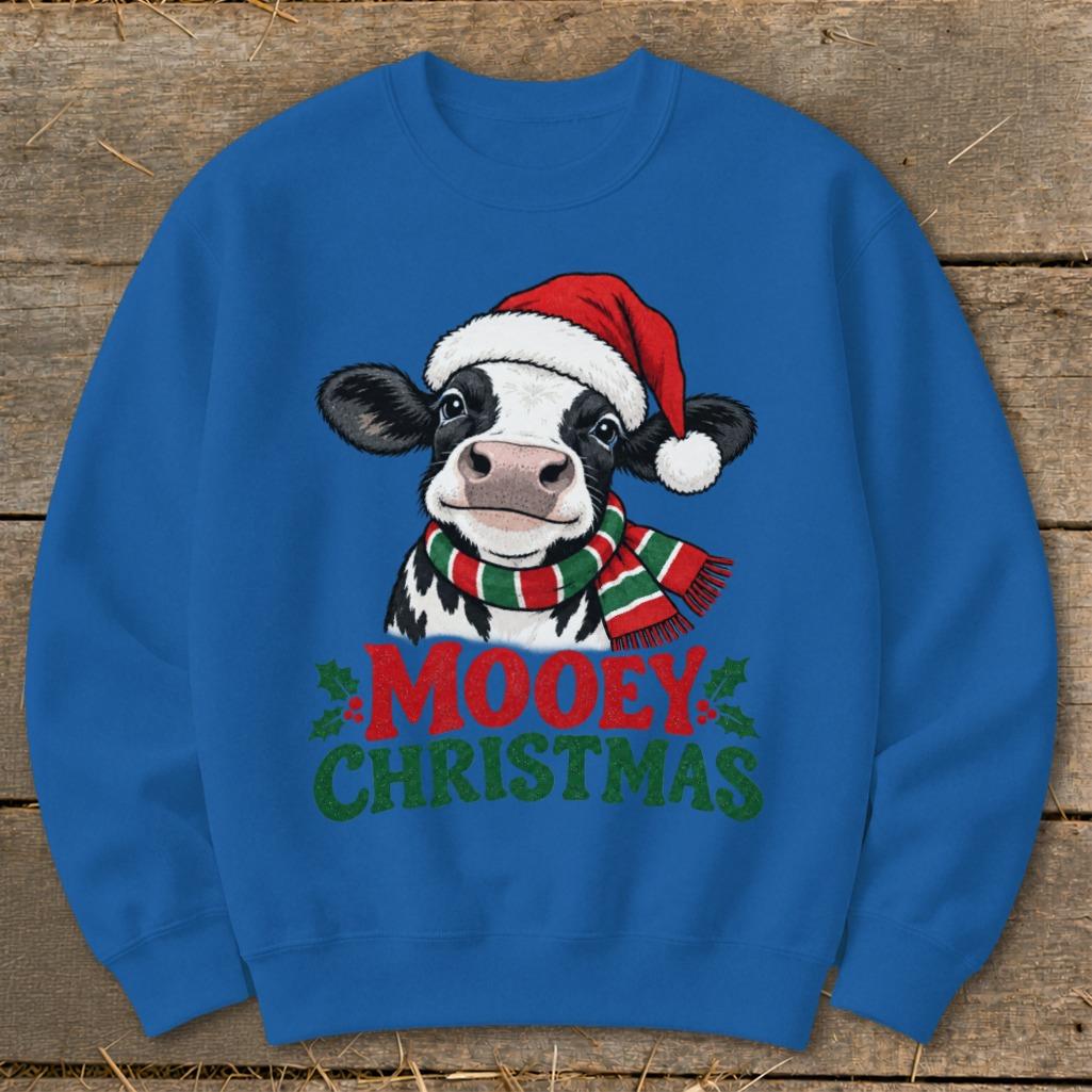 Mooey Christmas Sweatshirt