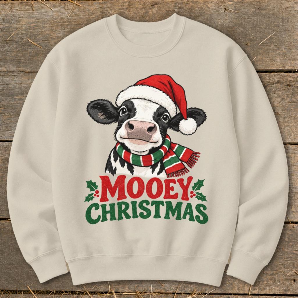 Mooey Christmas Sweatshirt